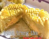 Hình bước làm 6 của món Ăn dặm: Bánh trung thu em bé nhân phomai trứng cút