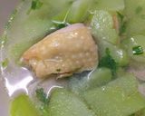 Hình bước làm 1 của món Canh su su nấu gà