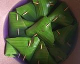 Foto langkah ke 6 dari resep Lupis Bunga Telang Pulen.