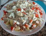 Foto del paso 6 de la receta: Picadillo de patatas y pimientos