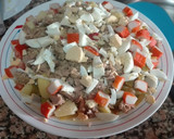 Foto del paso 6 de la receta: Picadillo de patatas y pimientos