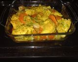 Foto del paso 3 de la receta: Pollo a la mostaza con verduras