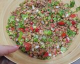 Foto del paso 6 de la receta: Ensalada fría de lentejas (apto vegan)