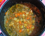 Foto del paso 9 de la receta: Sopa crema de verduras y hortalizas al curry amarillo hindú