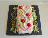 Foto del paso 5 de la receta: Pastel de pan de molde con frutos del mar