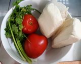 Hình bước làm 1 của món Đậu hủ sốt cà chua