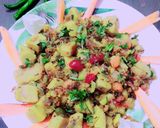 ढोकला फ्राई (dhokla fry recipe in Hindi) रेसिपी चरण 4 फोटो