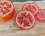 Foto del paso 1 de la receta: Ensalada de tomate, melocotón y boquerones en vinagre