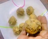 A picture of step 5 of Banana flower balls Kuzhambu / Gravy.