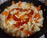 A picture of step 2 of Penne Pasta Vegetable Soup 😋.