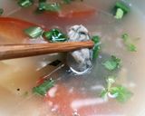 Hình bước làm 2 của món Canh hàu nấu chua