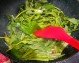 Foto langkah ke 1 dari resep Tempe Terong goreng tepung dan Tumis Kangkung.