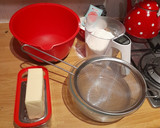 A picture of step 1 of Shortbread cookies.