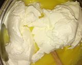 Gyümölcsös-tejfölkrémes torta recept fázis 2 fotója