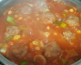 Foto del paso 6 de la receta: Garbanzos con albóndigas en olla rápida, airfryer y cazuela