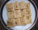 A picture of step 14 of Coconut Barfi.