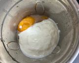 A picture of step 5 of Caramelized Peach 🍑 Lassi.