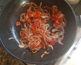 Foto del paso 4 de la receta: Salmón al woock, con vegetales y arroz. #delantaldorado