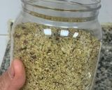 A picture of step 1 of Kesaria Thandai Masala Powder.