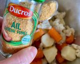 Une image de l'étape 2 de Galettes gratinées de légumes écrasés.