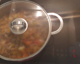 Foto del paso 8 de la receta: Berenjenas rellenas de verdura, champiñones y carne picada bajas en calorías - Receta propia