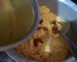 A picture of step 5 of Suji ka Halwa.