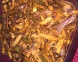 Healthy chapati chow mien recipe step 4 photo