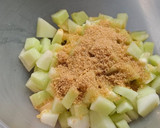 Foto del paso 1 de la receta: Budín de melón húmedo de chocolate