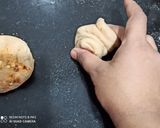A picture of step 4 of Peri peri paneer pinwheel Paratha.