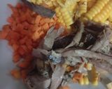 Foto langkah ke 1 dari resep Nasi Goreng Pelangi Ikan Cakalang.