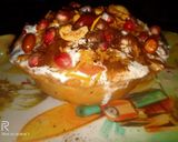 A picture of step 2 of Katori chaat.