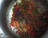 A picture of step 4 of Lobiya masala.