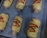 Foto langkah ke 7 dari resep Sausage Roll Bread (Roti Sosis Gulung). Empuk!.
