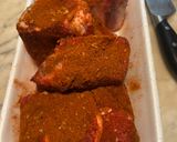 A picture of step 1 of Braised Beef Ribs with Paprika and Beer.
