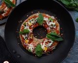 A picture of step 4 of Roti Pizza.