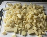 Foto del paso 1 de la receta: Ensalada de papa con tips. Iguales de las del resto sin tacc