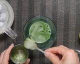 Une image de l'étape 7 de La préparation un bol du Matcha glacé.