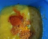 A picture of step 3 of Farali cucumber Uttapam and Pumpkin Sambhar.