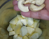A picture of step 1 of Apple dates shake.