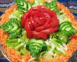 عکس مرحله 1 از دستور تزیین سالاد 🥗