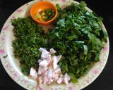A picture of step 2 of Hariyali Veg Biryani.