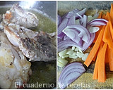 Foto del paso 2 de la receta: Pollo a la  Jardinera