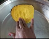 A picture of step 1 of मक्के के आटे के चिप्स (nachos).