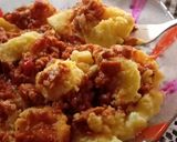Foto del paso 4 de la receta: Ñoquis de polenta con boloñesa de soja 💛🍅