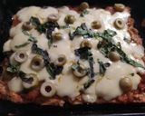 Foto del paso 5 de la receta: Pizza con masa de pollo. PIZZA KETO 🍕