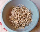 Hình bước làm 2 của món Gỏi khoai môn TÔM càng