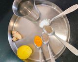A picture of step 1 of Herbal kadha.