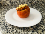 Tomate con relleno de quinoa