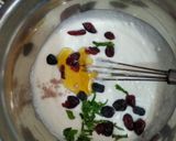 A picture of step 3 of Frozen strawberry Yoghurt.