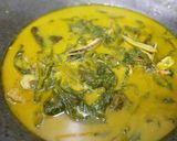 Foto langkah ke 5 dari resep Gulai Pucuk ubi + teri + jariang.